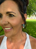 Hoops - Americana Rhinestone Hoops