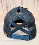 CC Navy Criss Cross Cotton Classic Hat