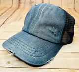 CC Navy Criss Cross Cotton Classic Hat