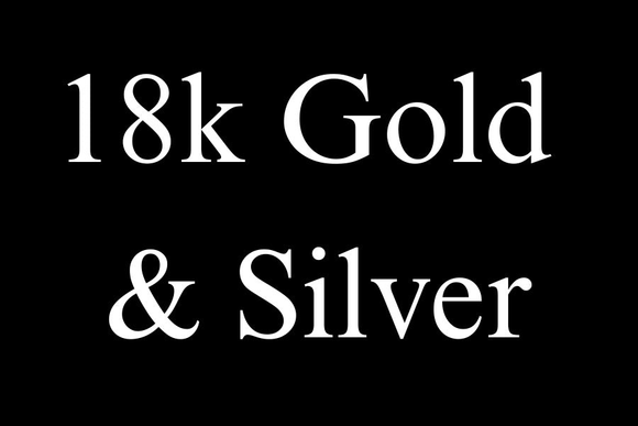 18k Gold & Silver