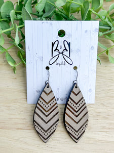 Boho Teardrop - Khaki