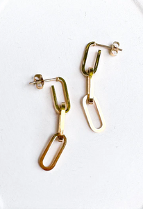18K Gold Paperclip