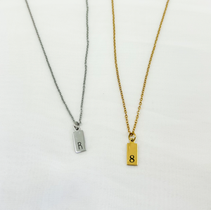 Tag Pendants - CHARM ONLY -  Provided Options