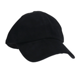 Soft Brushed Twill C.C Ball Cap - Black