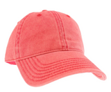 Acid Wash C.C Ball Cap - Red