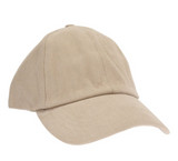 Soft Brushed Twill C.C Ball Cap - Dk. Beige