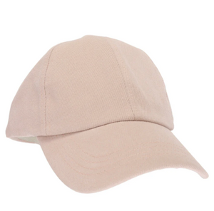 Soft Brushed Twill C.C Ball Cap - Dusty Rose