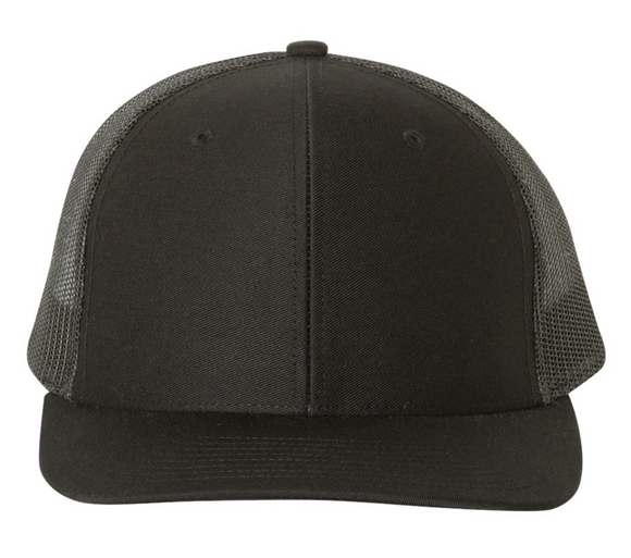 Black/Black Richardson 112 Hat