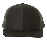 Black/Black Richardson 112 Hat