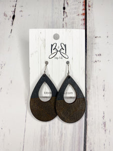 Teardrop - Geometric Thin Line