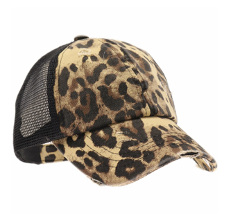 CC Kids Leopard Criss Cross Cotton Classic Hat